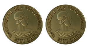 Golden German Army University Coins