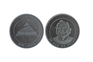 Antique Nickel Coin. Custom Photo Coin. Face on a Coin.