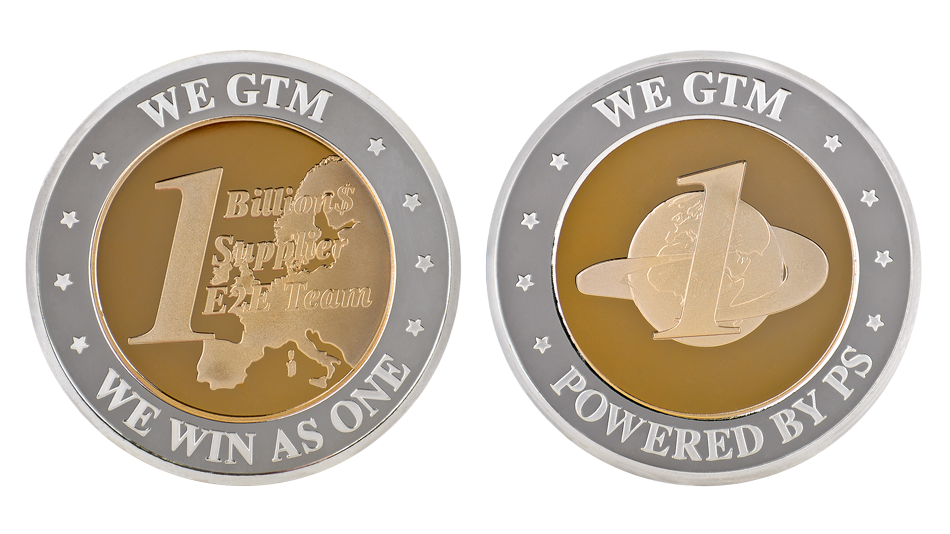 Custom Coins with Dual Plating_ Gold and Silver Coins