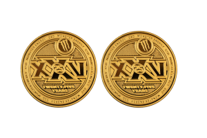 Celebrating Your Company's Anniversary with Gold Coins Custom Gold Coins 25 Years Monster Energy