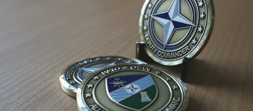 Premium Custom-Minted Coins for NATO