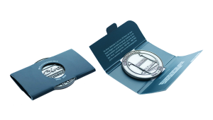 Personalised card box to display your custom coins
