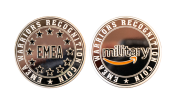 Custom Silver Coins_Polished Plate_Soft-Enamel_EMEA Warriors_Recognition Coins