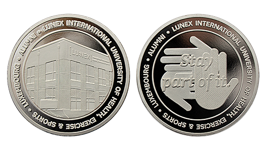 University Commemorative Coins, silver-plated
