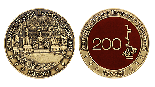 Customised coins for universities