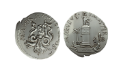 Custom-minted Coins made in Antique Silver_Irregular Shape 