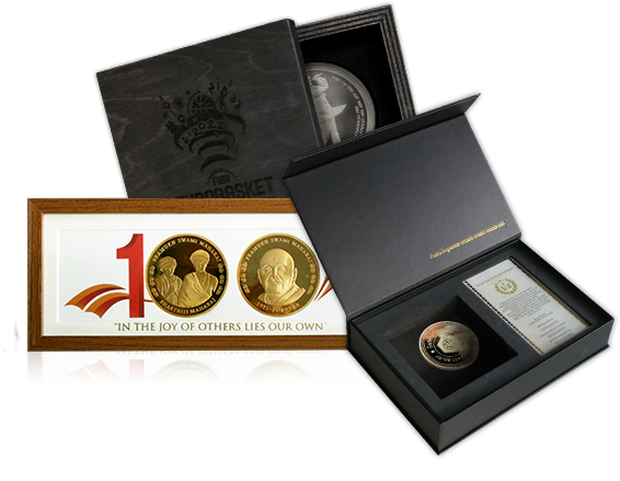 Special packaging for individual custom coins