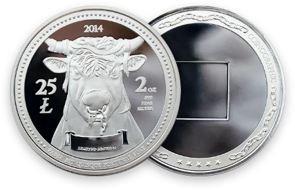 custom .999 fine silver coins