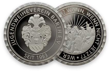 custom silver coins