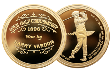open golf championship coins
