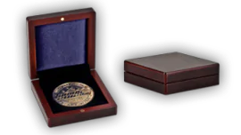 Wooden custom coin box